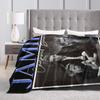Jamie Campbell Bower  Flannel Blanket  Super Warm Throw Blanket for Couch Bed Travel Office Aesthetic Bedspread Sofa Bed Cover