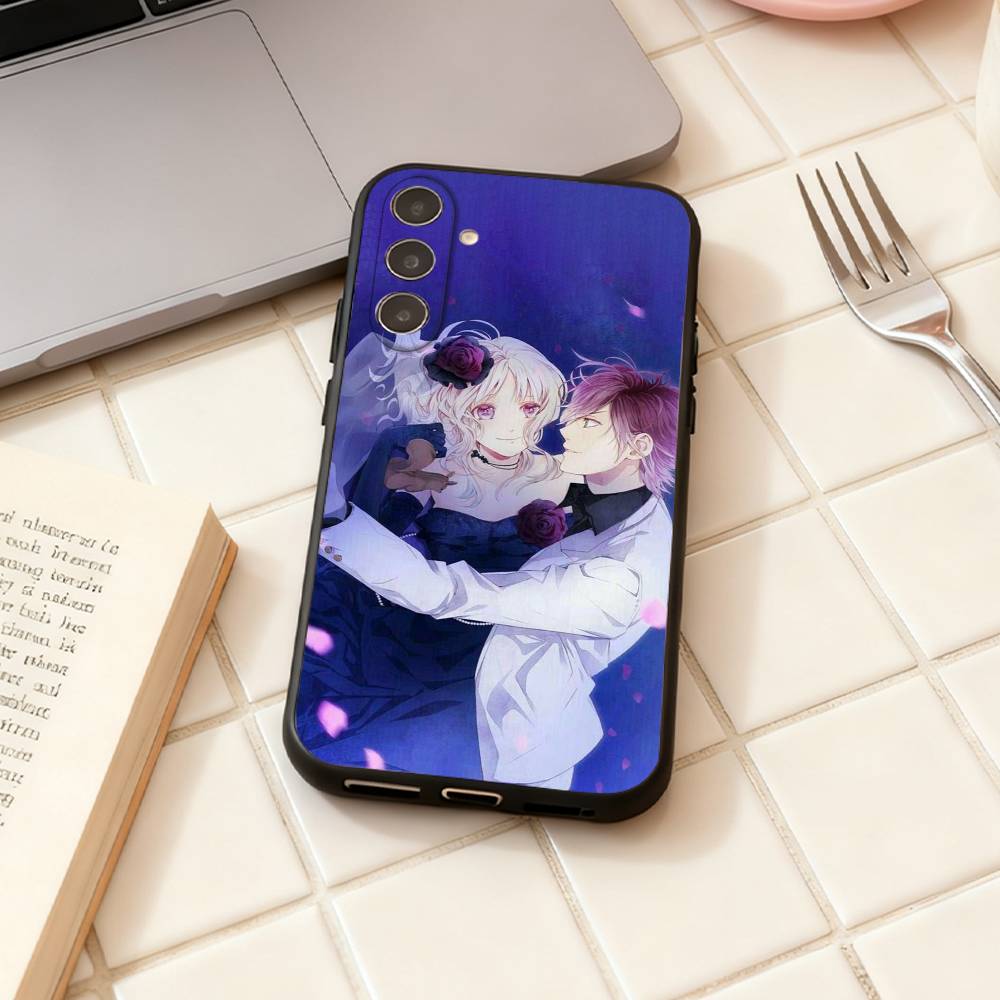 D-Diabolik-ks Anime L-Lovers  phone Case For Samsung Galaxy A73,A72,A71,A70,A53,A52,A51,Others Soft Black Shell
