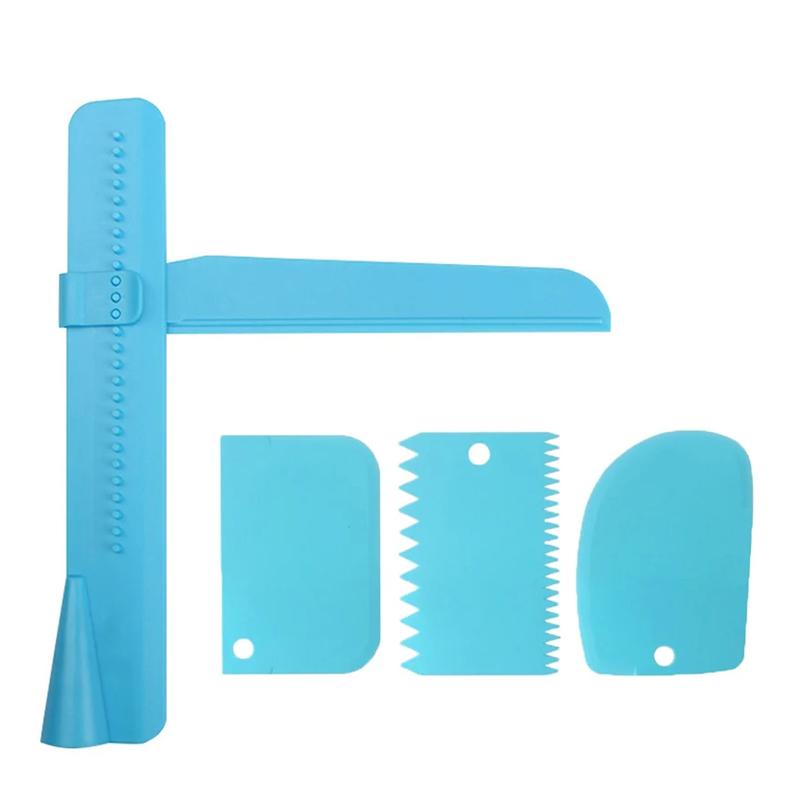 Adjustable Kitchen Turning Sugar Leveling Device Cake Decorating Cake Spatula DIY Food Grade Plastic Cake Kitchen Pastry Tools