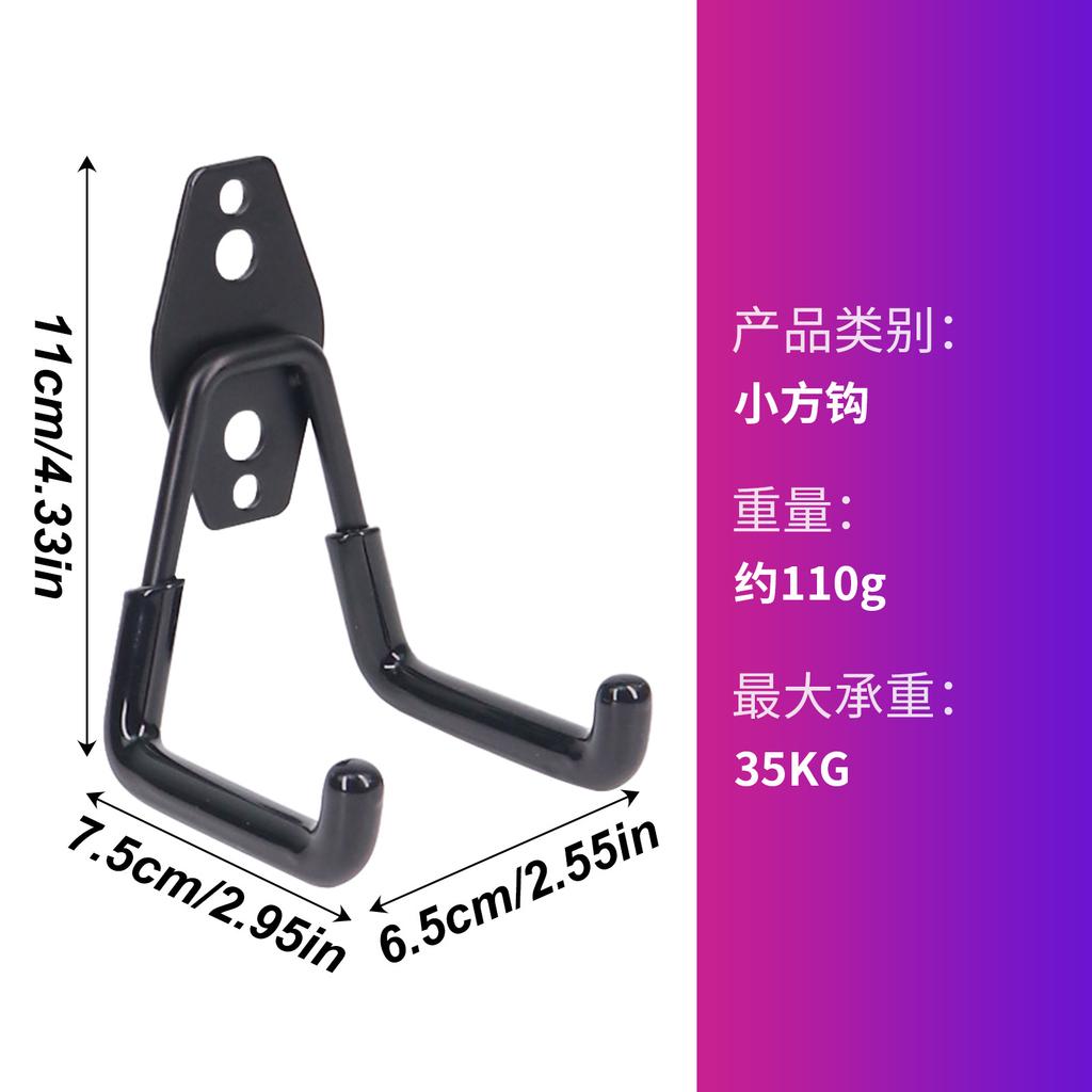 Heavy-Duty Metal Hooks High-Strength Storage Hooks for Bikes Garage Garden Tools