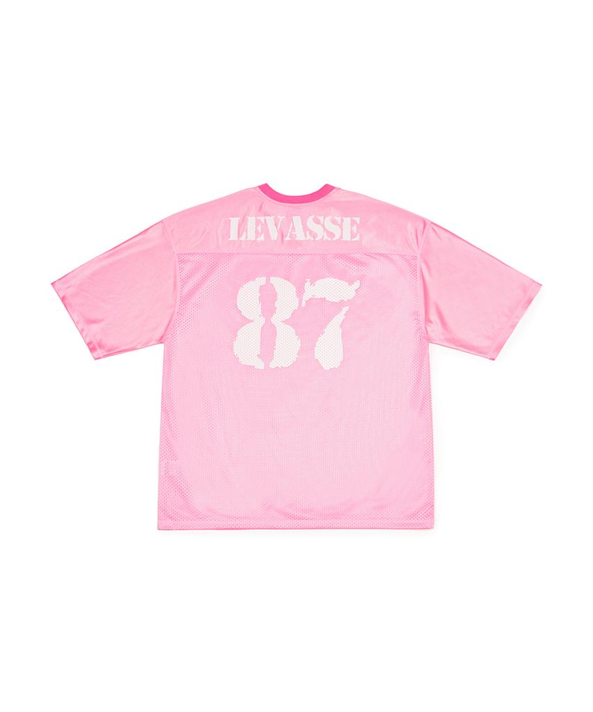 Leubase Mesh Rugby Shirt – Pink