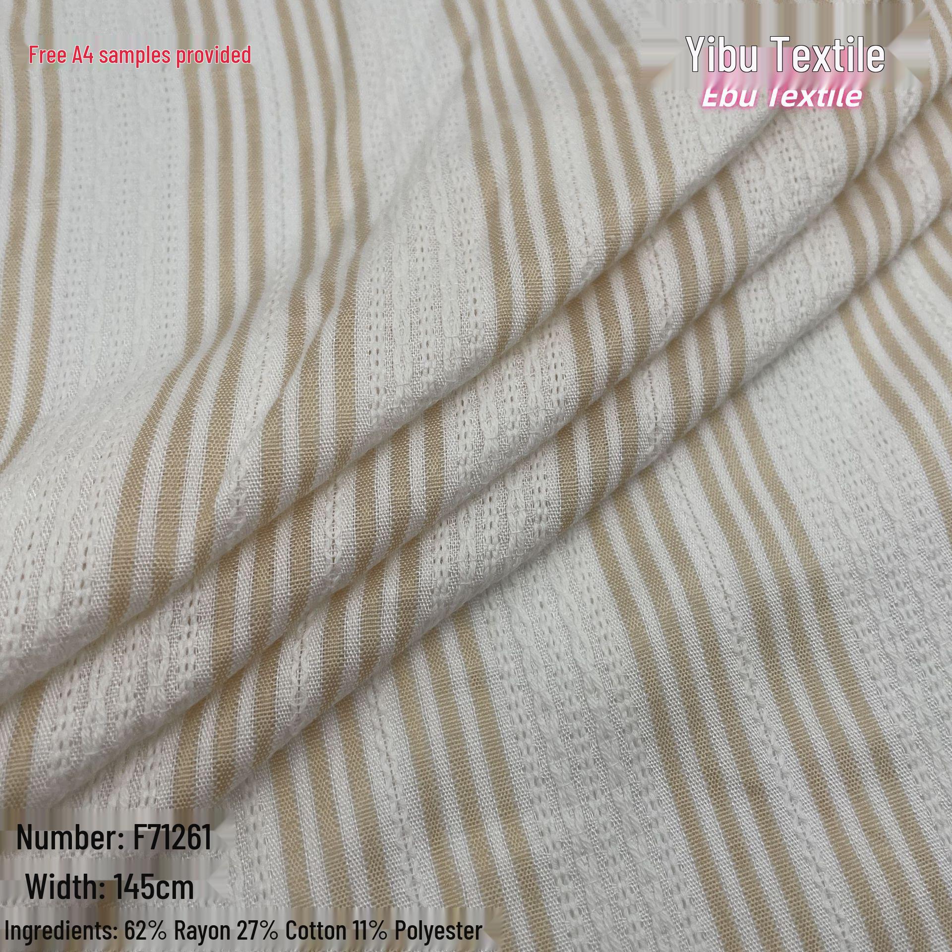 Two-Tone Striped Jacquard Doll Skirt and Hanfu Shirt Set Two-Tone Jacquard Skirt Set Variant 7