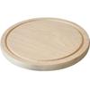 Efo Planche À Découper Ronde En Bois - Plateau Rond Planche De Service - Petite Planche À Découper — Taille 20 Cm
