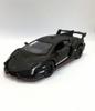 KiNSMART Lamborghini Veneno Diecast Pullback Miniature Car 1/36 (Matte Black)