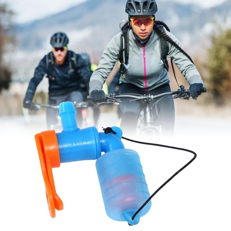 Cold Weather Bike Water Bladder Removable Nozzle Outdoor Water Bag Valves Nozzle for Hiking and Long Distances