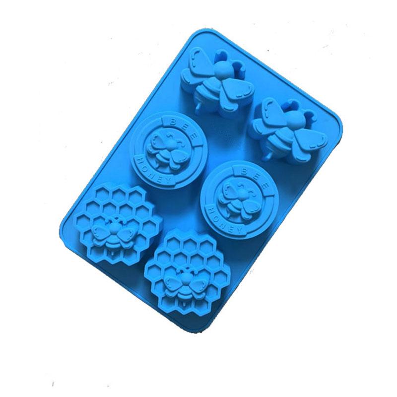 

Bee Silicone Mold For Soap Making Supplies Honeybee Homemade Bath Bombs Wax Metls Beeswax Lotion Bars Chocolate Candle Tools