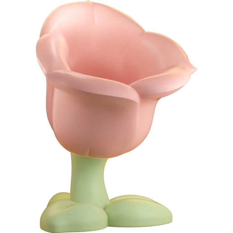 Tulip & Calla Lily Resin Flower Storage Ornament for Home Decor