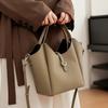 Cowhide Bag Women's Genuine Leather New Leather Women's Bag Tote Bag Women's Large-capacity Commuter Handbag Shoulder Bag