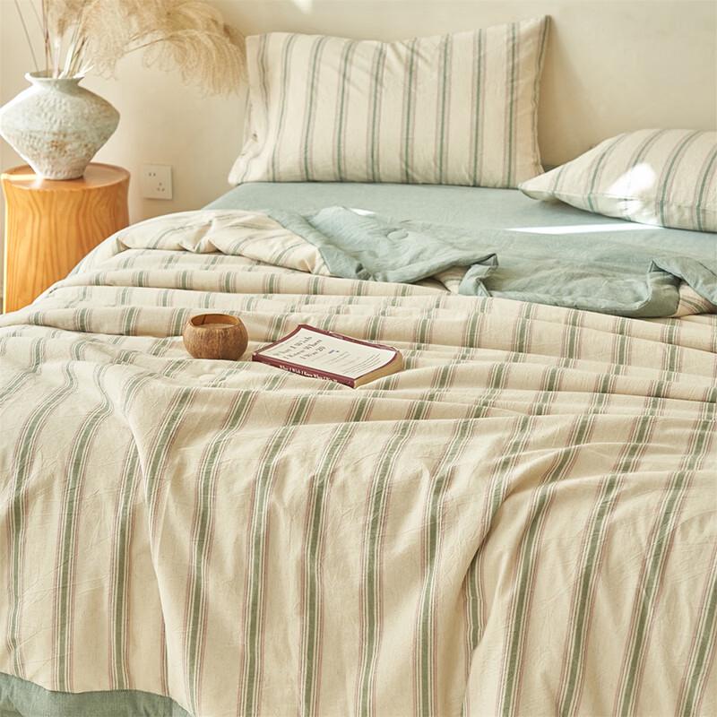 Yalu Summer Cotton-Linen Quilt