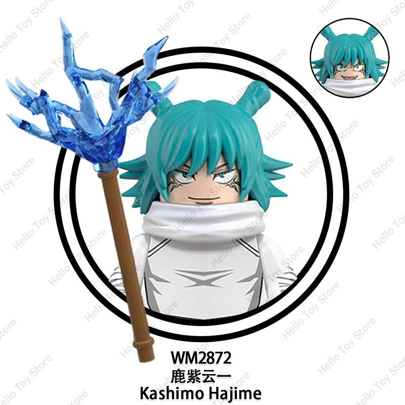 Jujutsu Kaisen Hot Anime Mini Acion Figures Satoru Gojo Model Classic Cartoon Building Blocks Itadori Yuji Dolls Bricks Toy Gift