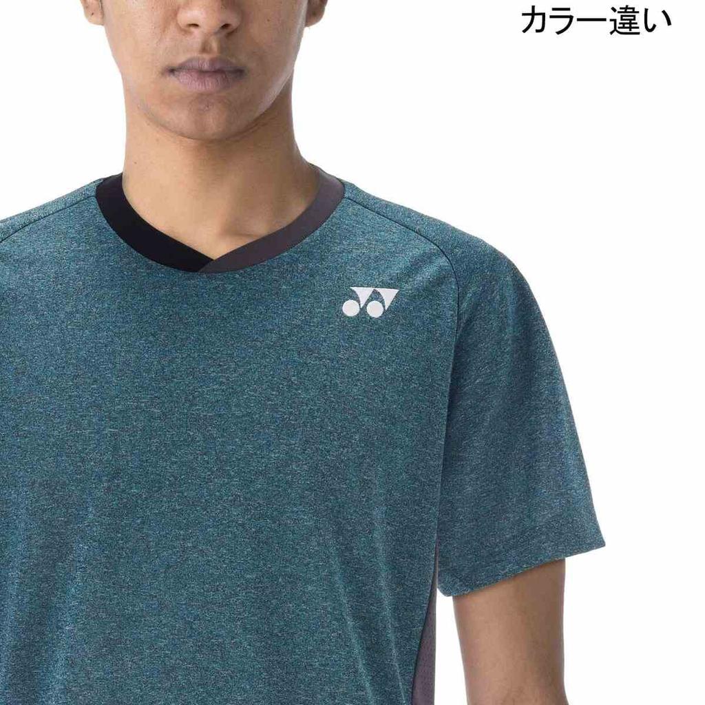 Short Sleeve Game Shirt Sunset Red SS [Yonex] (Fit Style) (496)