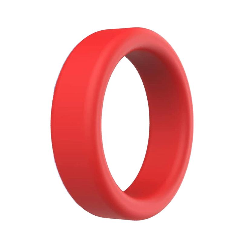 Male Penis Ring Silicone Cock Rings Semen Lock Ring Delay Ejaculation Stretcher Extender Erotic Sex Toys For Men Couples Ring