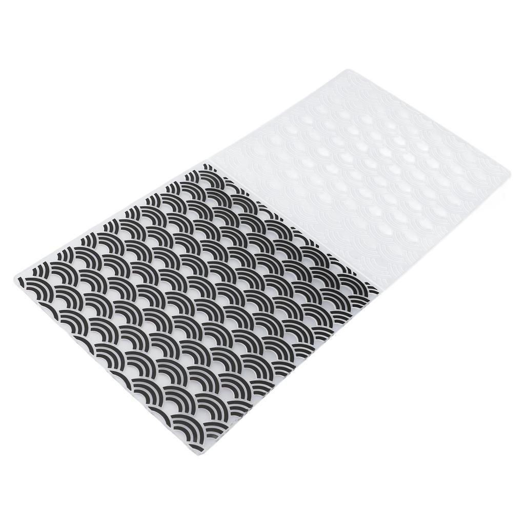 10 Stück Clear Stamps Exquisite Dekorative Wiederverwendbare Bogenmuster Transparente Stempel für Kartenherstellung Cra