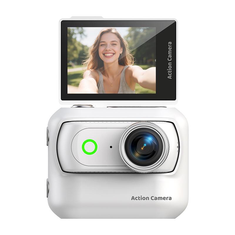 WiFi Outdoor Sports Mini Thumb Camera with Magnetic Back Clip for Vlogging