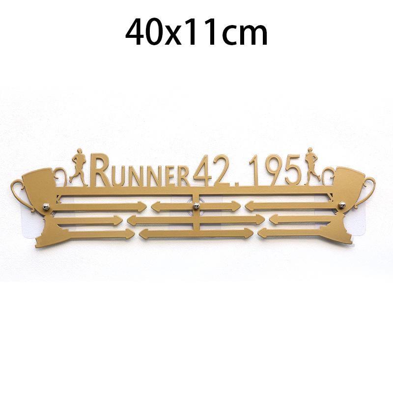 Gold/Black Medal Hanger Display Holder Rack for Marathon Running Medal Display Holder for Wall Medal Display Hanger Award Hange