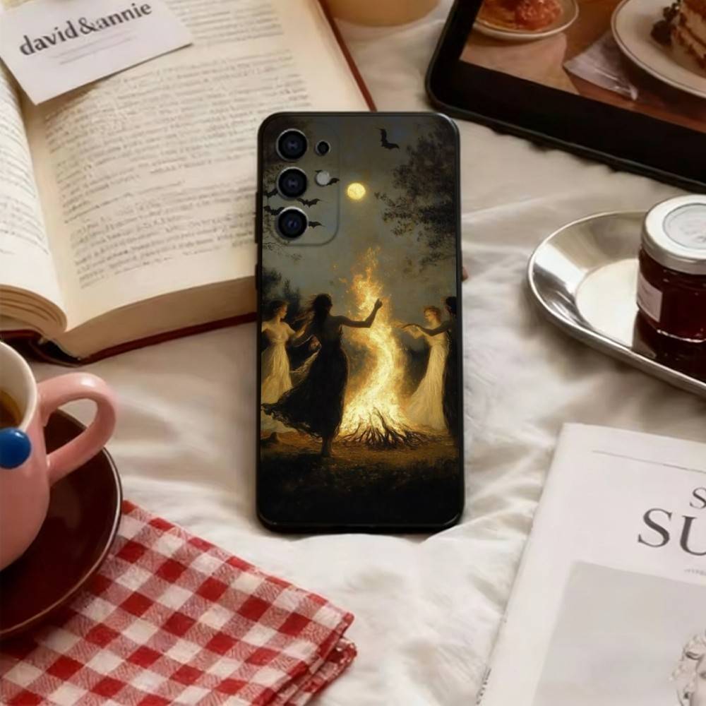 Spain Francisco Goya Art Phone Case For Samsung S25,S24,S21,S22,S23,S30,Ultra,S20,Plus,Fe,Soft Silicone Black Cover
