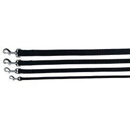 Laisse en nylon - TRIXIE - Taille XS-S - Largeur 15 mm - Longueur 1,20 m - Couleur Noir