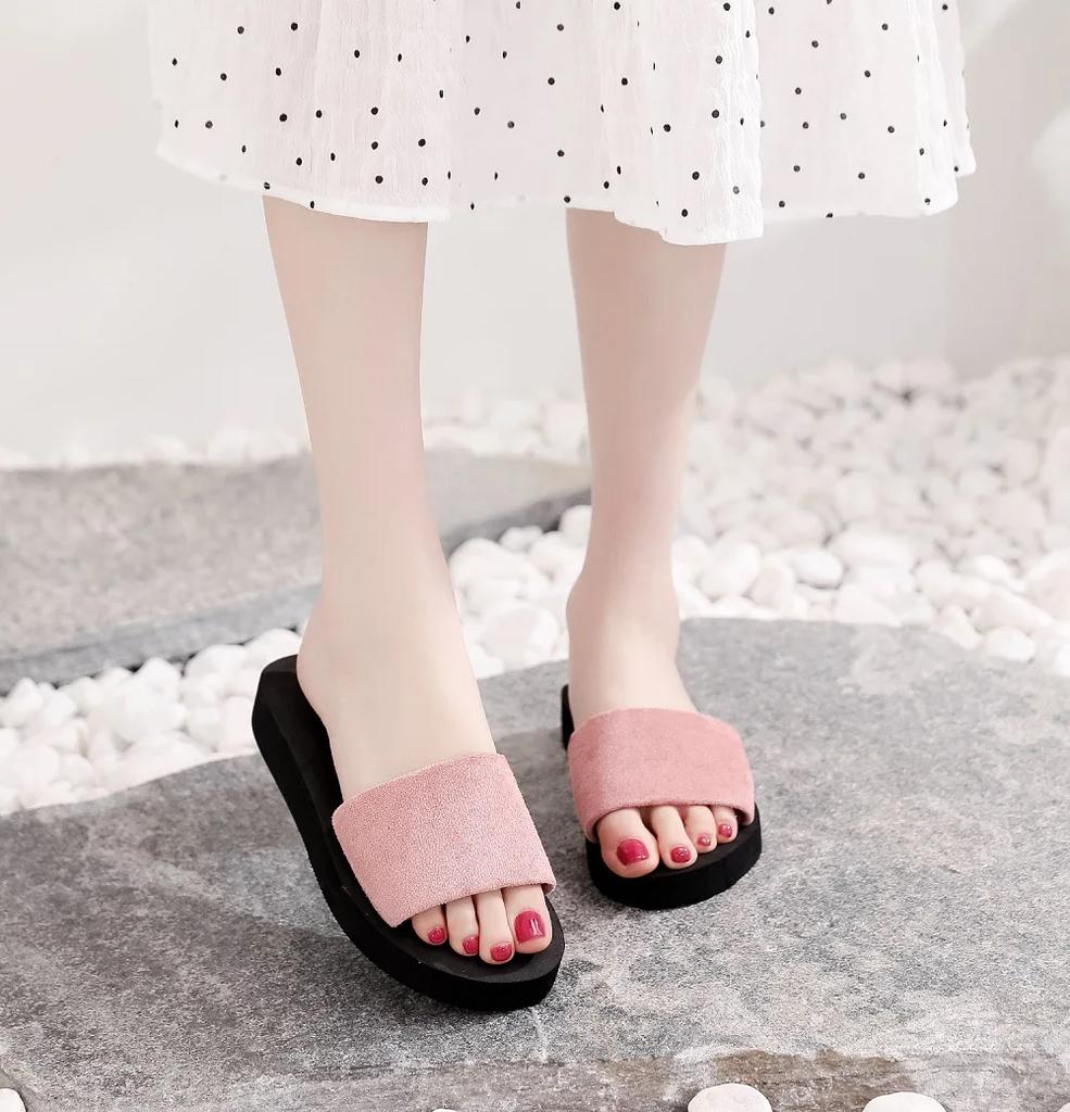 Fashion Women's Slippers Summer Printting Cute Bear Indoor Bathroom Anti-slip Soft Sole Couple Lightness Comfortable Men Leisure Shoes