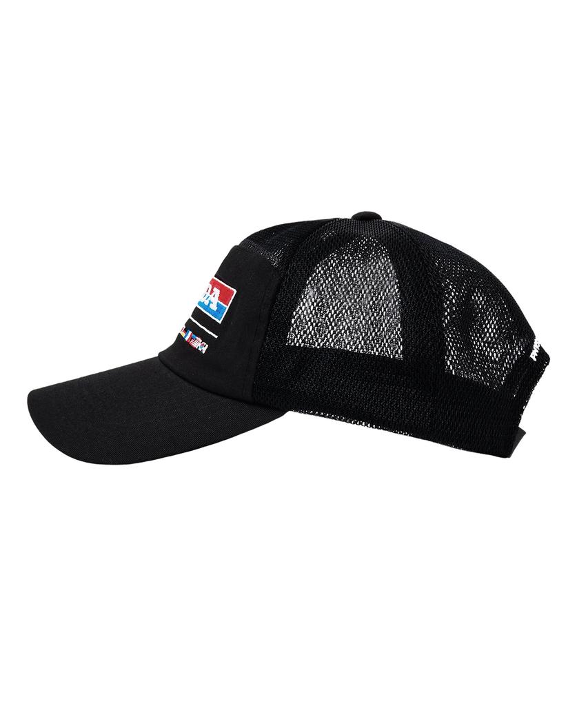 PHYPS MOTORCYCLE Mesh Trucker Cap Black