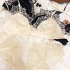 Sada francouzského dámského spodního prádla Sexy ultratenká sada podprsenky Krajkové výšivky Bralette Pohodlný košíček s trojúhelníkem Podprsenka Síťovina Prodyšné spodní prádlo