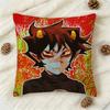 HHomestuck TTrolls Karkat Doublesided Printed Square Decorative Cushion Cover for Sofa Living Room Home Decor