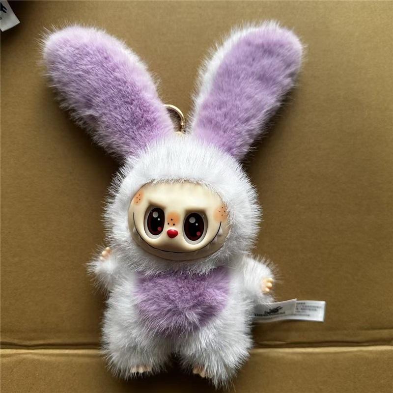 Labbubu Rabbit Doll 6th Generation Lapupu 3rd Generation Macaron Front High Energy Blind Box Gift 6.0 Macaque