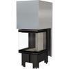 Steel fireplace KRATKI NBC 500/500 8 kW Ø 200 Lift-up self closing door