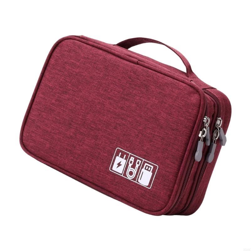 Reinforced Oxfords Cloth Multi Compartment For Electronics Beauty Essential Storage HX6C