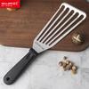 Stainless steel fish spatula kitchen frying spatula steak spatula teppanyaki tool eel spatula multipurpose spatula