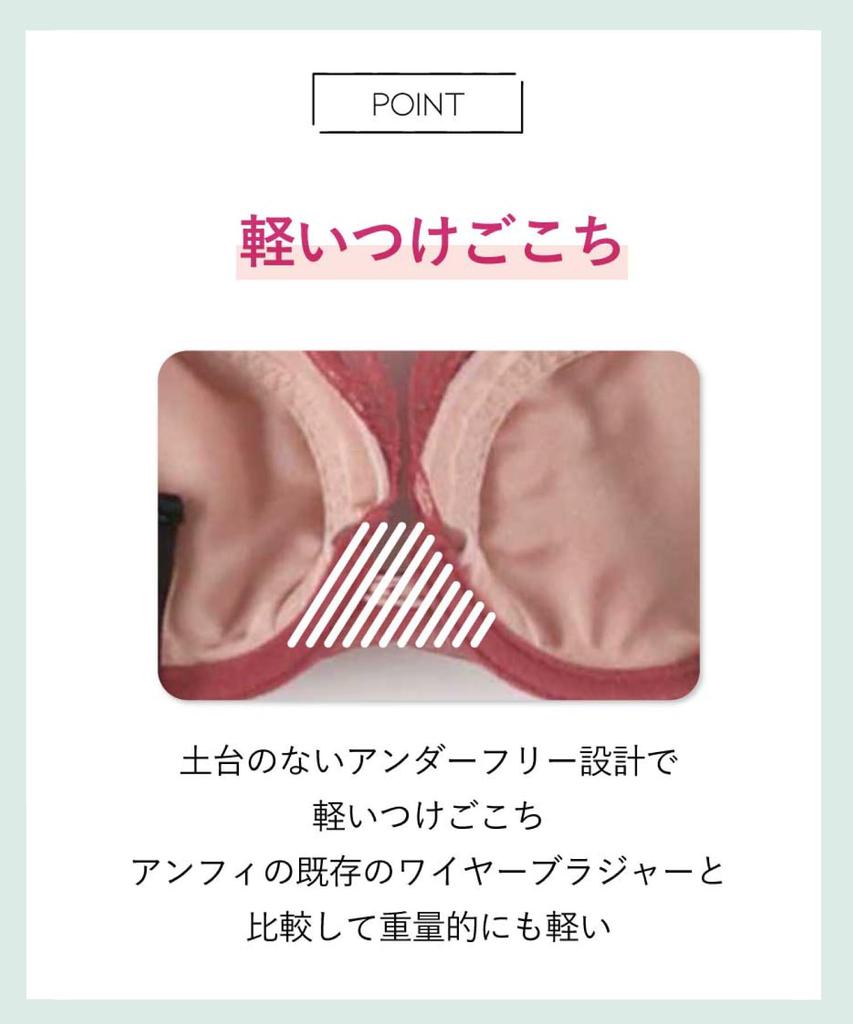 Amphi Lightweight and with a Naturally Rounded Bust Silhouette and BYJ486 EN F65 Bra, Comfortable, Under-Free Design,