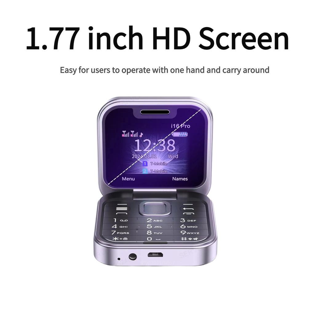 Mini Faltbare Funktionsmaschine Übersetzungsabdeckung Alter Mann Taste Handytasche Weiblich Personalisierte Handy-Ersatzmaschine