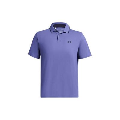 Drive Chill Solid Breathable Casual Polo Shirt Men Tops Carbon-Blue 1377364-561
