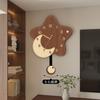 Bedrooms Aesthetic Wall Clocks Wooden Creative Kitchen Living Room Wall Clocks Vintage Led Reloj De Pared Living Room Decoration