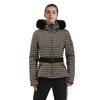 Slim Fit Ski Jacket for Women Outdoor Winter Warm Snow Coat with Fur Hood Women's Waterproof Breathable Insulated Windproof Skiing Snowboard Jackets