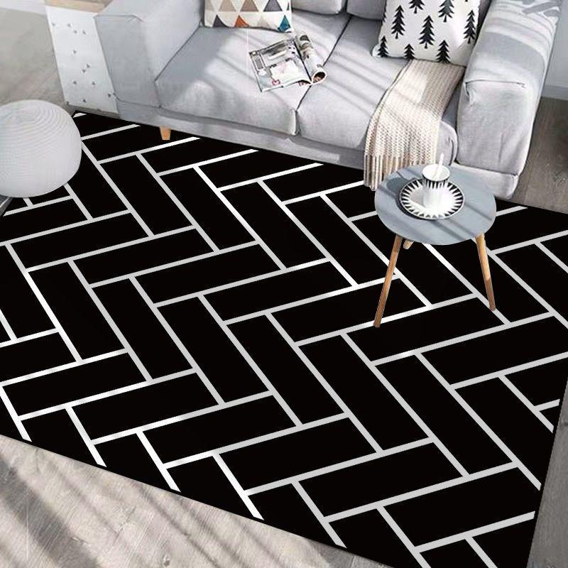 Living Room Carpet Dirt Resistant Easy To Maintain Sofa Coffee Table Non Slip Bedroom Bedside Carpet