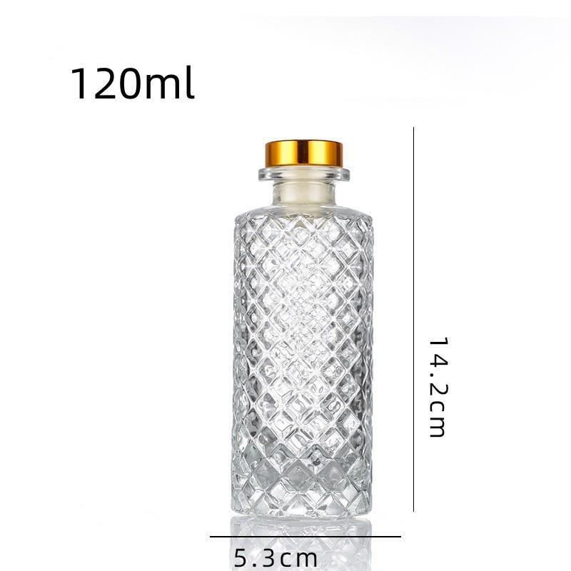 100ml Thickened Glass Aroma Diffuser Bottle for Home Decoration