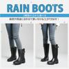 PAFHL Rain Short Long Rain Rain Rainy Typhoon Easy to Put On and Take Suitable for Rain or Shine Size Women's Boots, Boots, Boots, Stylish,