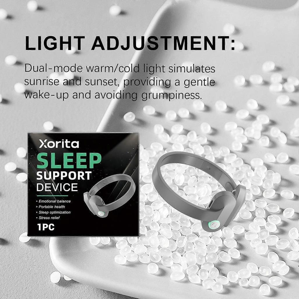 Stimolatore del Nervo Vago per un Sonno Migliore e Sollievo dallo Stress | Dispositivo per il Sonno per Adulti | Dispositivo Indossabile di Supporto per il Sonno per il Benessere a Lungo Termine