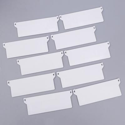 Plastic Base Plate Set Of 10 Portable Vertical Blind Bottom Weights Slats Durable Curtain Accessories