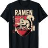 Anime Squirrel Manga Kawaii Otaku Japanese Ramen Squirrel T-Shirt