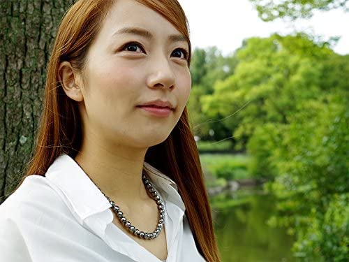 [GOLD STONE] Terahertz Mirror Cut Necklace, 8mm, 50cm, 99.9999% Purity