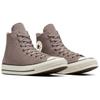 Converse Chuck 70 High Heritage Color Suede - Pure Pumice Unisex Sneakers Grey Cave-Green Egret A09476C