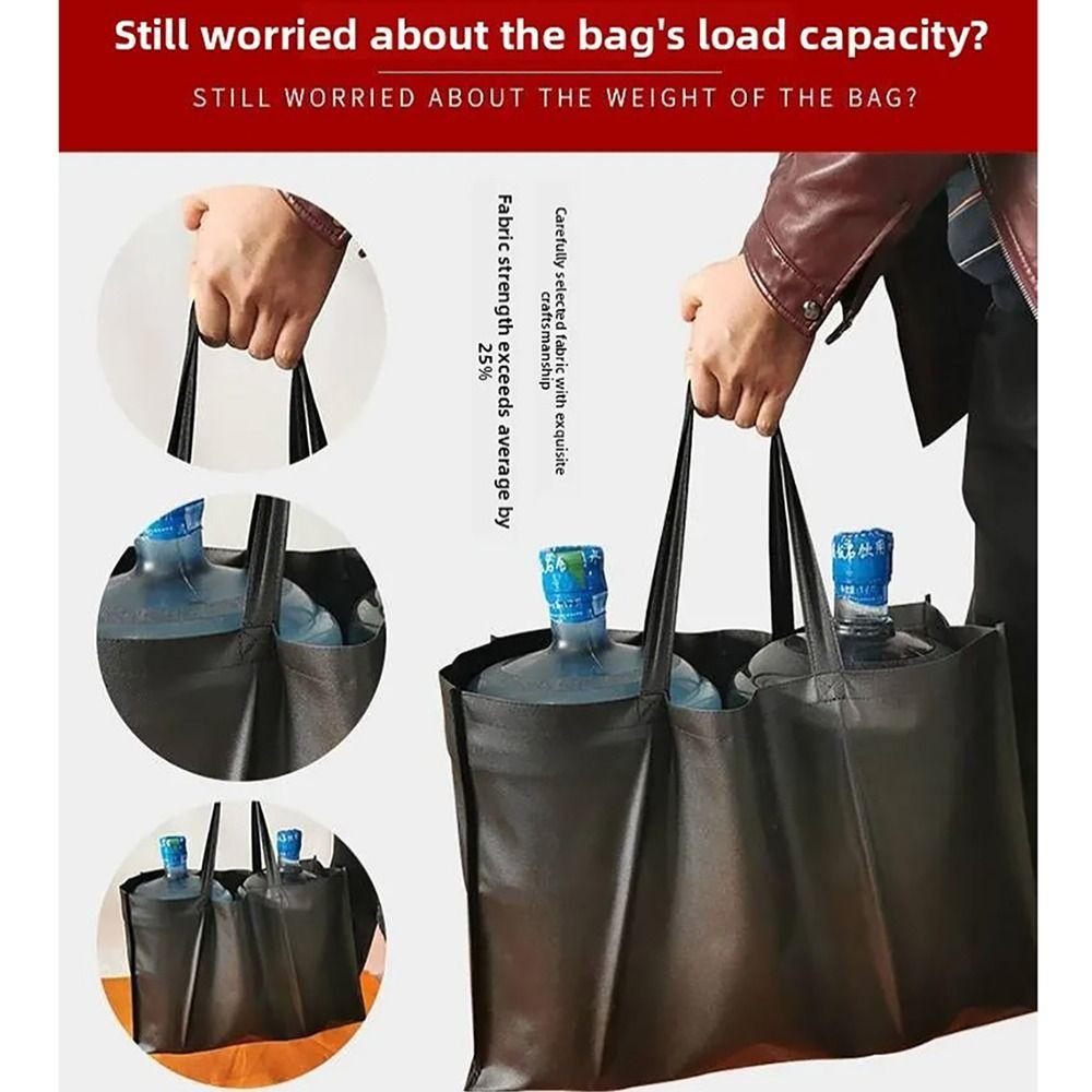 Nieuwe Extra Grote Non-Woven Stof Tas Verdikt 40*60cm Milieuvriendelijke Tas Grote Capaciteit Schoudertas Dagelijks