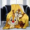 1 ks, "deka Chip a Dale Měkká a útulná Domácí dekorace na pohovku, postel, Cestování, Kempování, Auto, Pláž, Kancelářské zdřímnutí Perfektní dárek pro přátele"