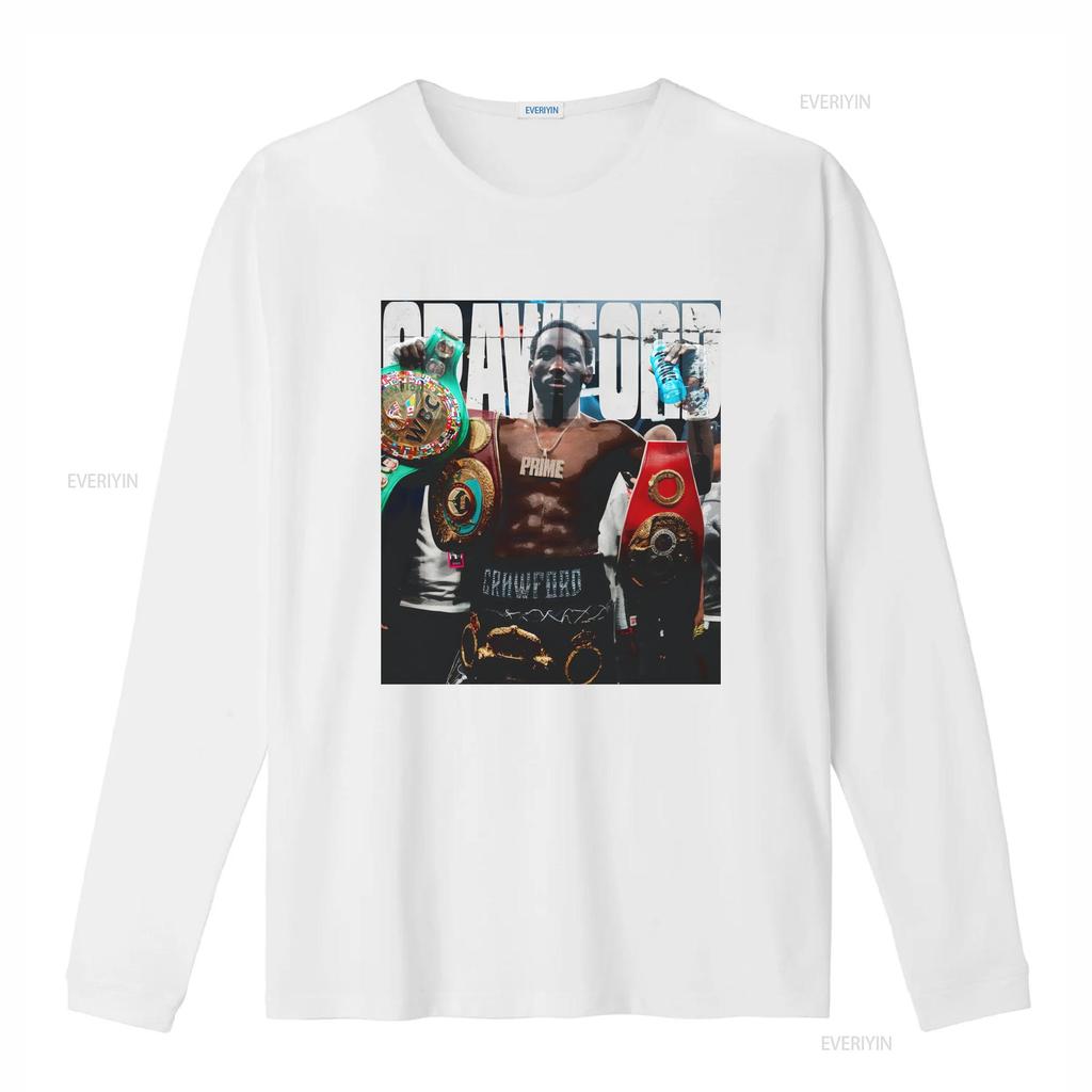 Terrence Crawford Heavy Cotton T Shirt vintage Washed fashion Breathable Slightly Stretched Versatile graphic Soft Casual