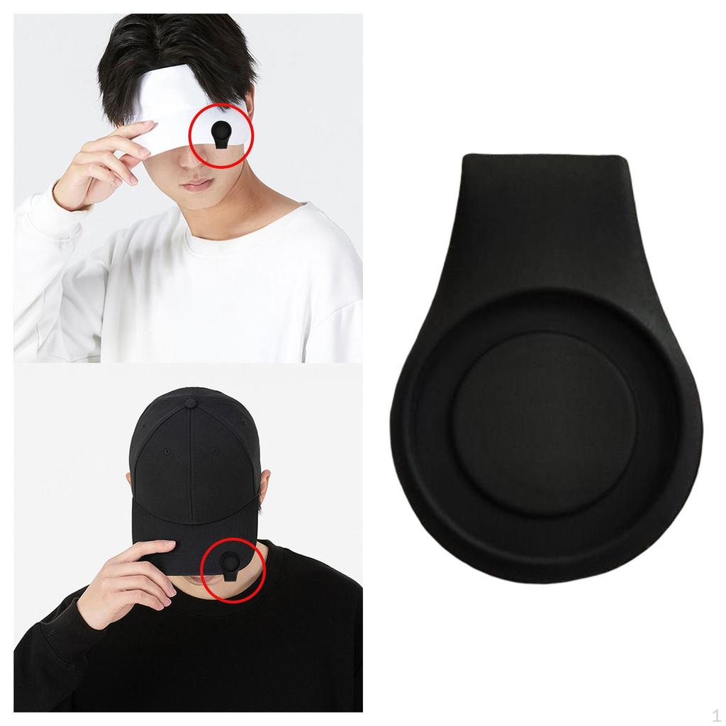 Funny Golf Ball er with Hat Clip for Gloves Hats Bags Silicone Men and Women Durable