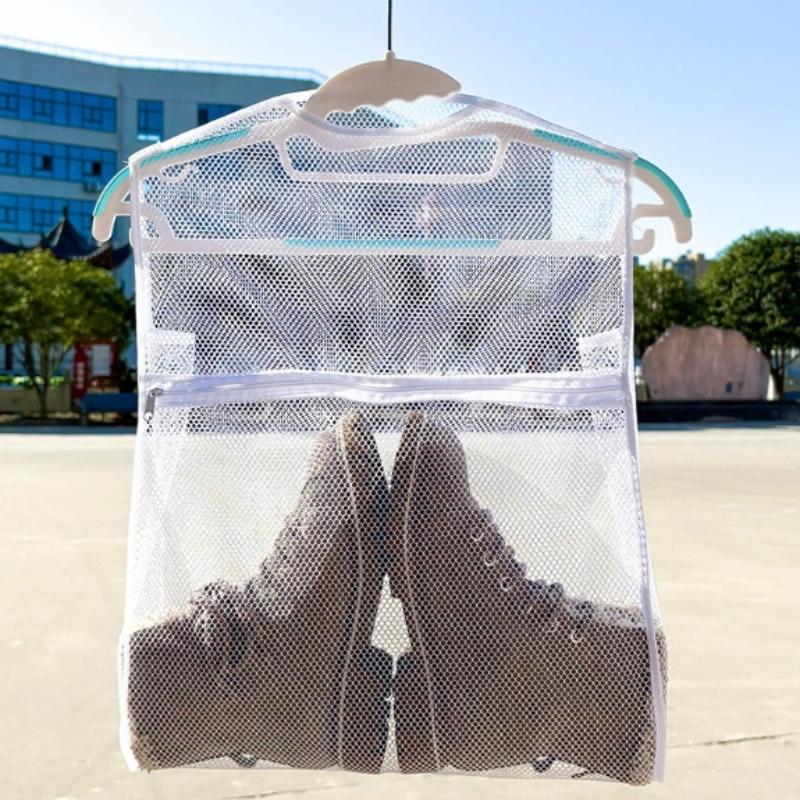 1Pcs Sneaker Wash Bag Durable Fabric Thick Layer Laundry Bag For Shoes Clothing Airing Drying Net Bag Reusable
