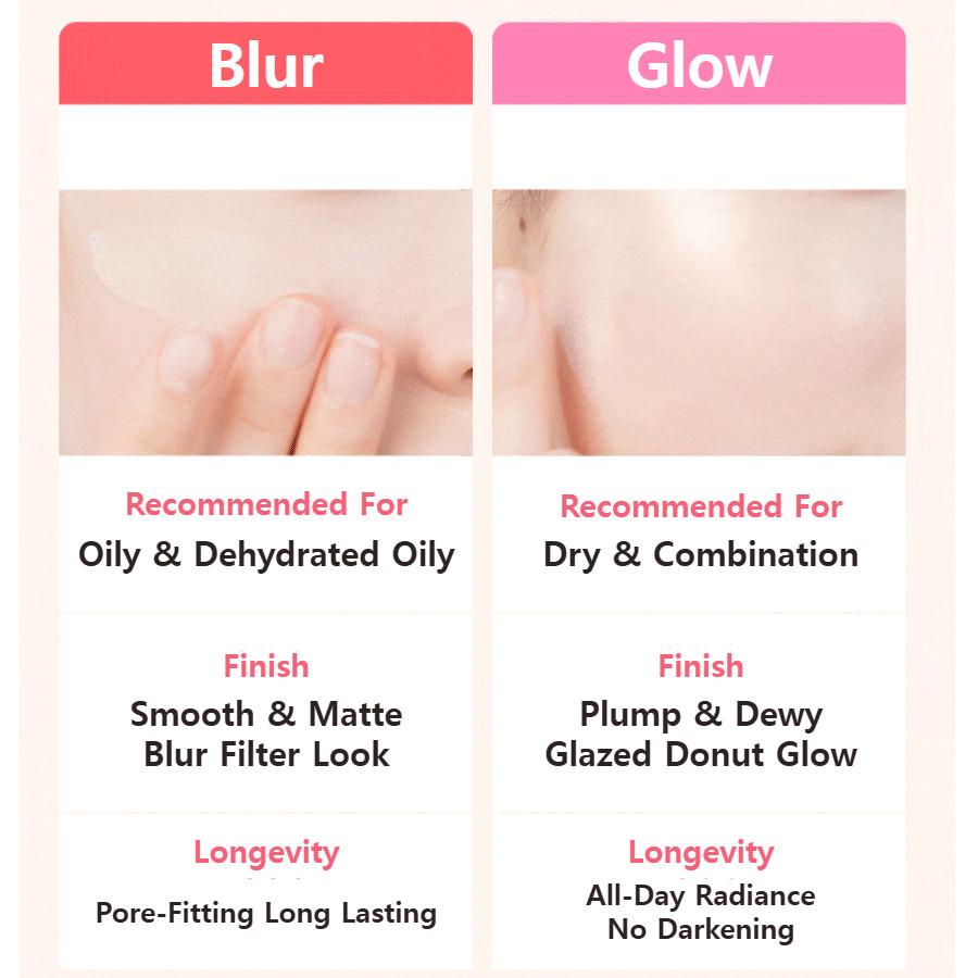 Numbersin No. 3 Ceramic Tone-Up Beige Foundation-Free Blur Glow Sun Cream 2-Pack