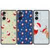Christmas Santa Claus Case For Xiaomi Redmi Note 11 10 9 Pro K40 10S 9S 9A 9C Phone Cover 9T 8 8T 7 11T Silicone Shell