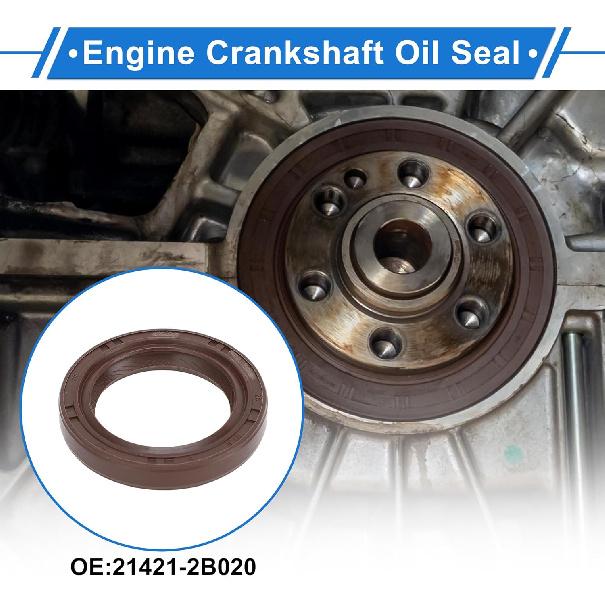 1 Pc Engine Crankshaft Oil Seal for Hyundai Accent Sonata Front Main Seal No.21421-2B020